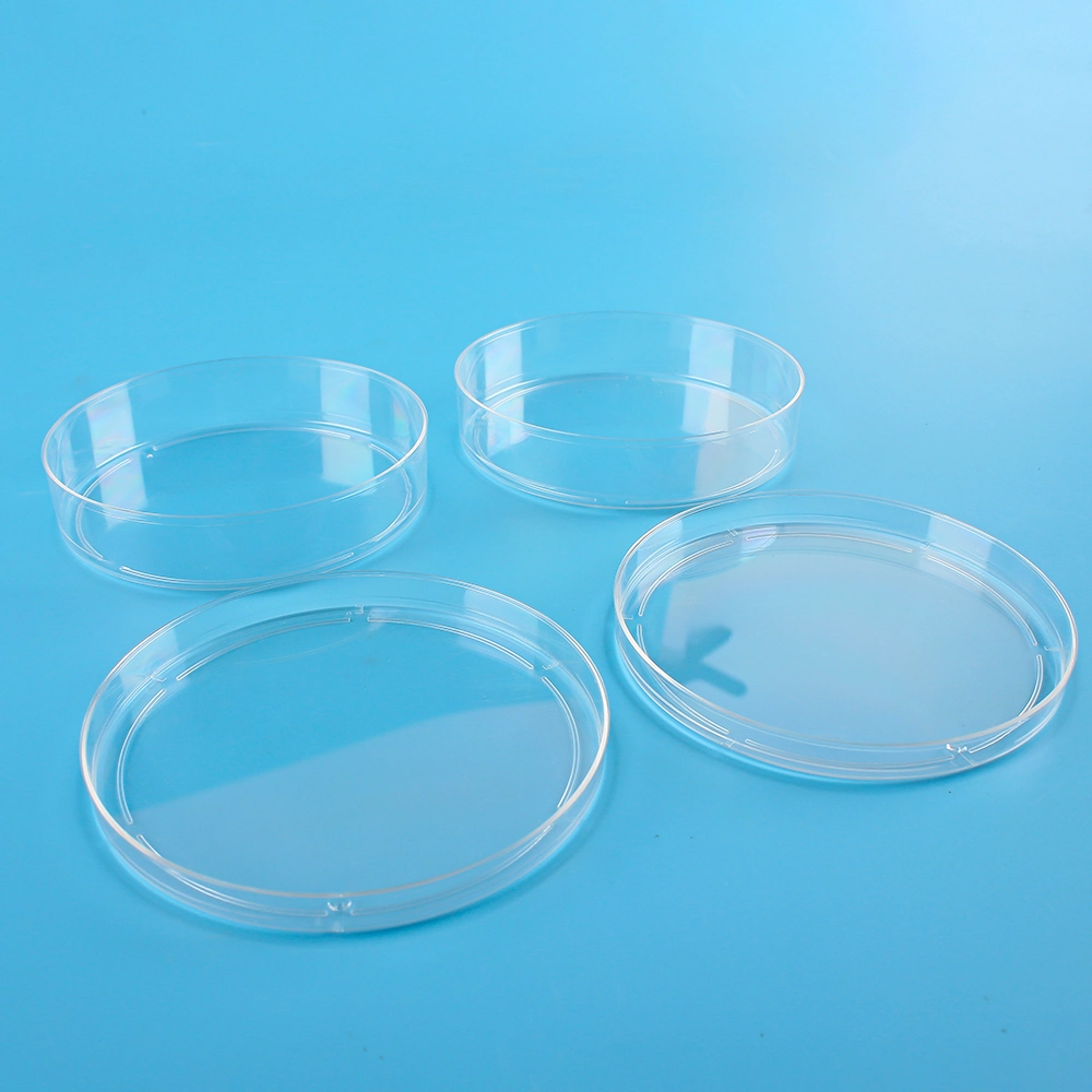 Tc Treated Stackable 35mm 60mm 90mm 100mm 150mm Sterilized Petri Dish for Cell Culture